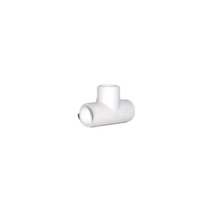 White connector for joining ant nest tubing