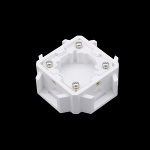 Four-way ant nest connector with interchangeable ports