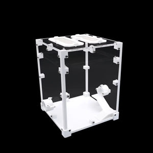Leafcutter ant foraging pod with clear acrylic enclosure
