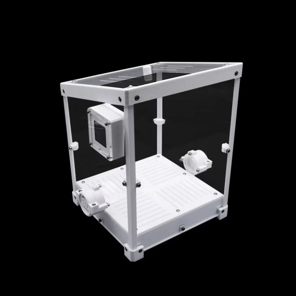 Leafcutter ant fungus pod with clear acrylic enclosure