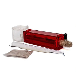 Ant nursery tube starter kit with red acrylic tube hides