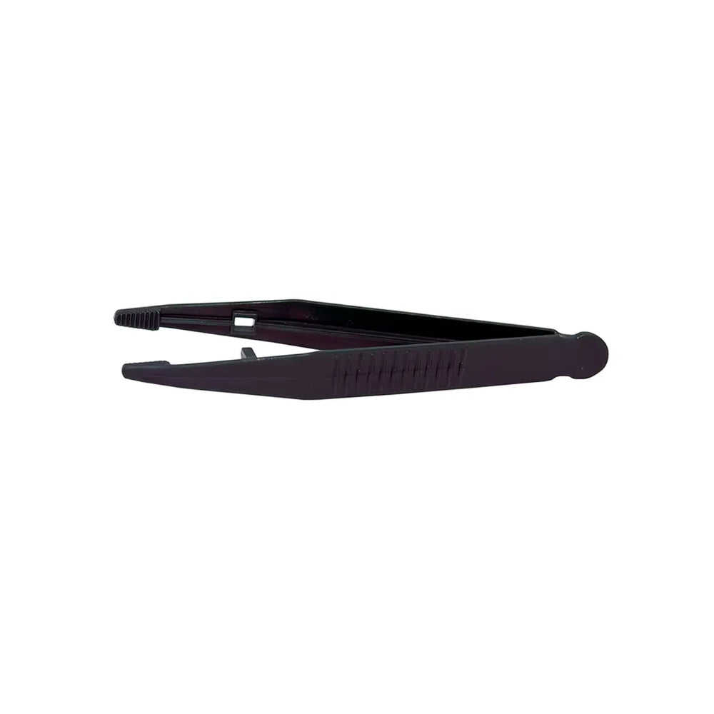 Black plastic tweezers for ant keeping