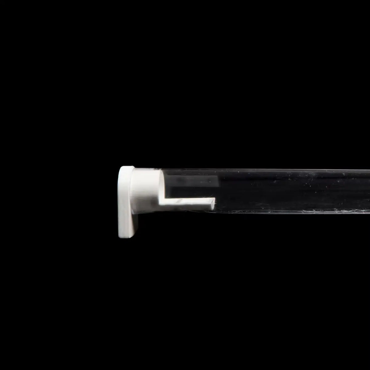 Test tube feeding insert with a removable dish