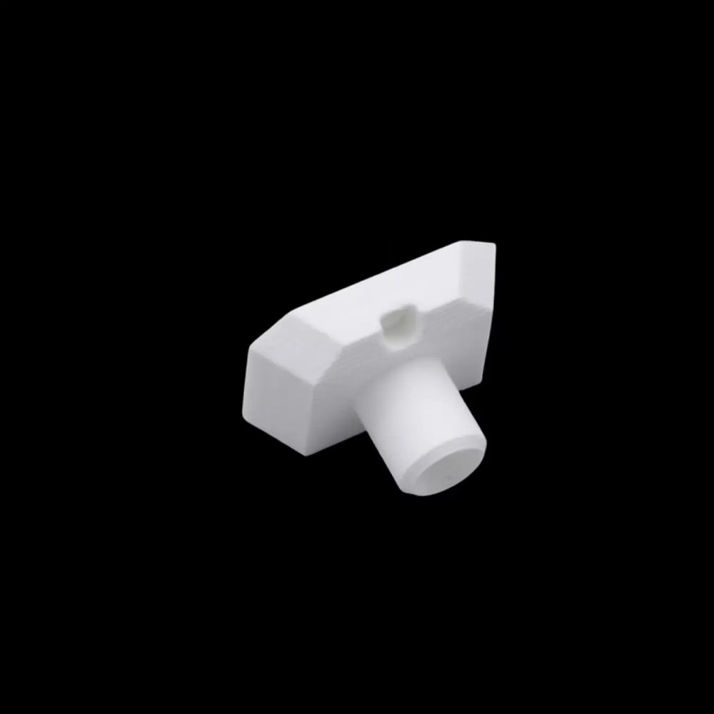 White connector for joining ant nest tubing