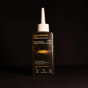 Lasius flavus nectar food for ants in a bottle