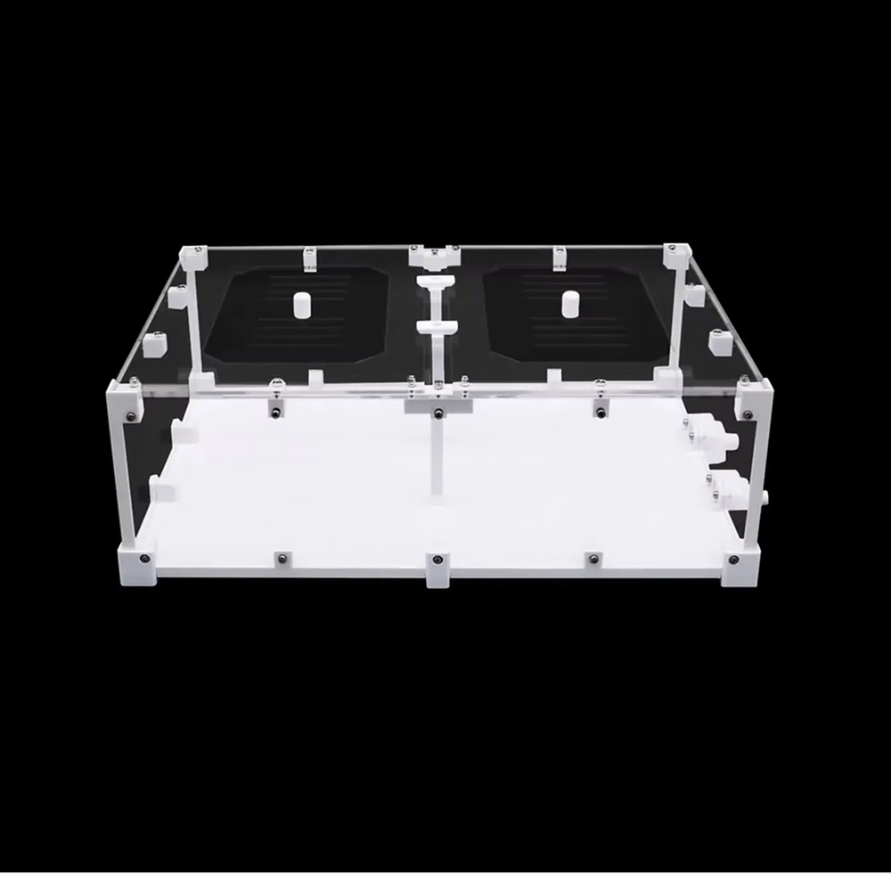 FormiLAB acrylic ant outworld with modular white frame
