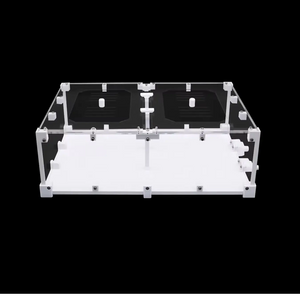 FormiLAB acrylic ant outworld with modular white frame