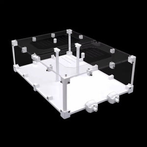 FormiLAB acrylic ant outworld with modular white frame