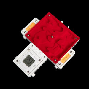 FormiLAB medium ant nest with red acrylic nesting chambers