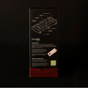 FormiLAB small ant nest with red acrylic chambers and accessories