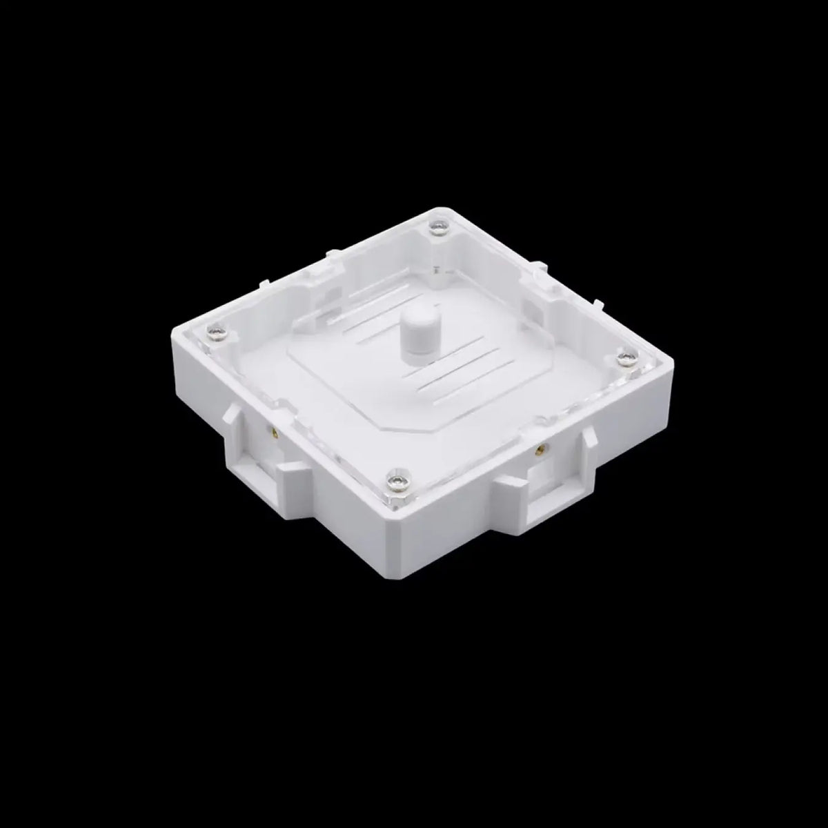 Square acrylic ant outworld with clear removable lid
