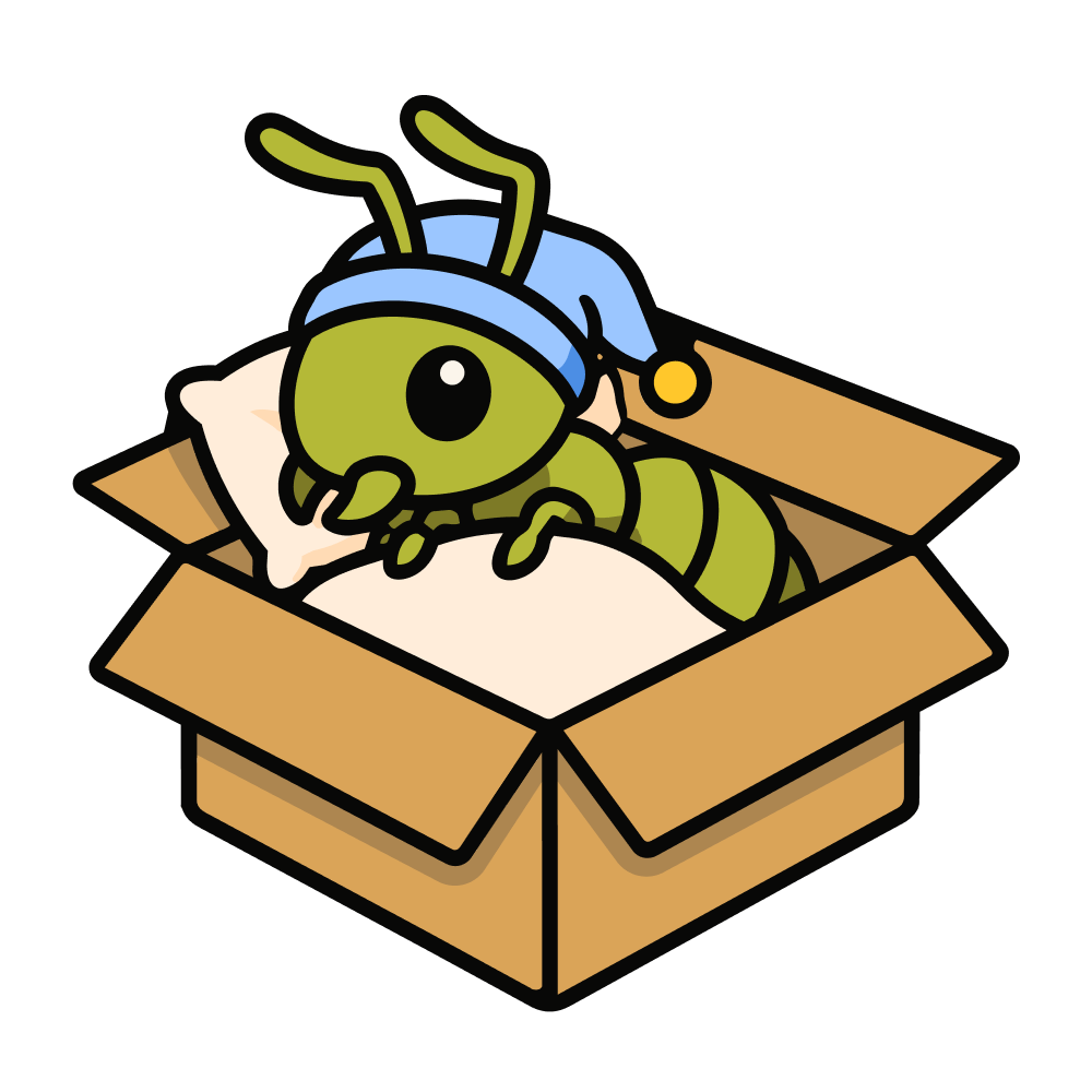 Ants HQ worker packing an ant order into a box