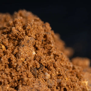 Close-up of natural sand substrate for ant habitats